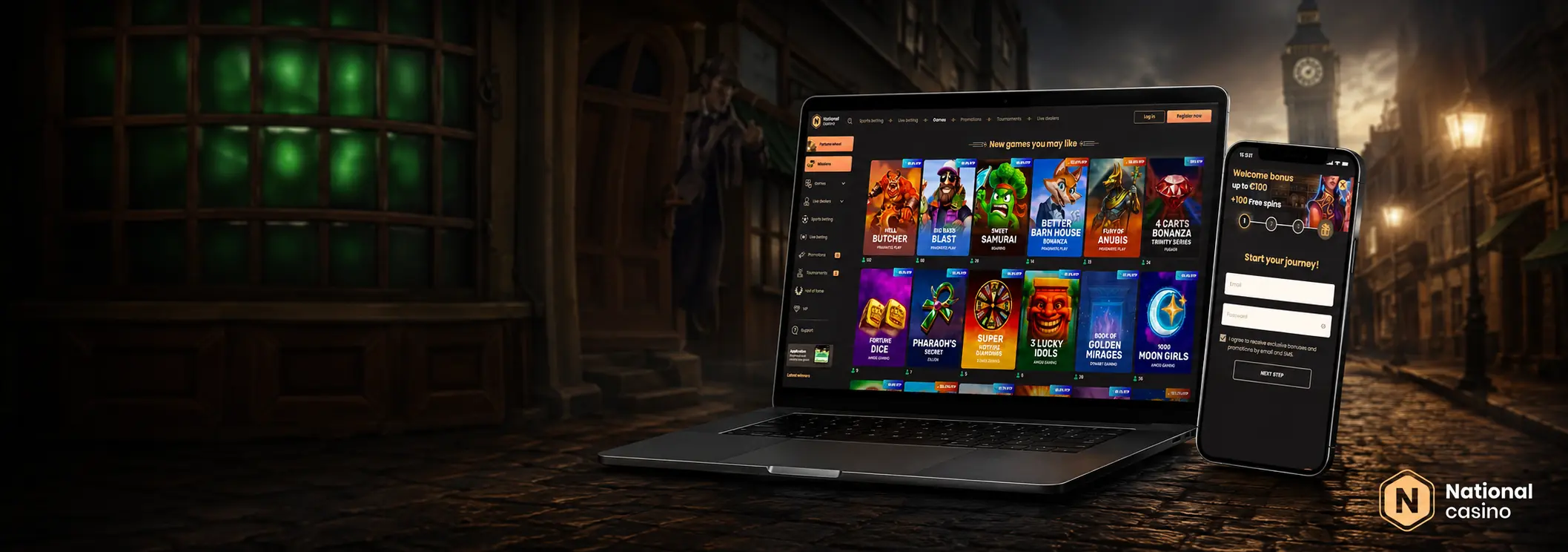 Weekly Promotions hos National Casino